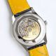 GS Factory Replica Patek Philippe 6007G Calatrava Stainless Steel Black Yellow Strap (6)_th.jpg